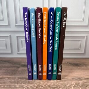 Time-Life Successful Parenting‎ Book Set 7 Volumes Hardcover 1987 Vintage Multi